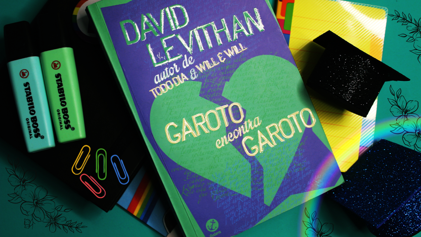 Foto autoral da capa do livro Garoto encontra garoto