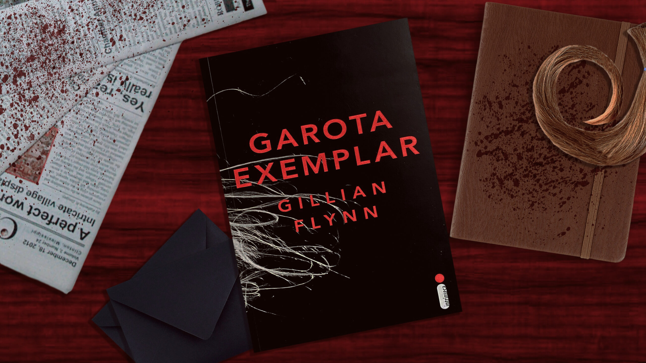 Foto autoral do livro Garota exemplar