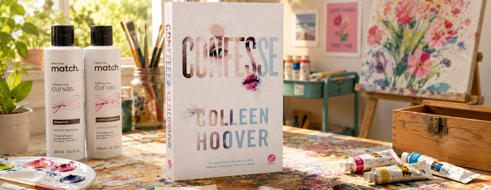 Capa do livro Confesse, de Colleen Hoover