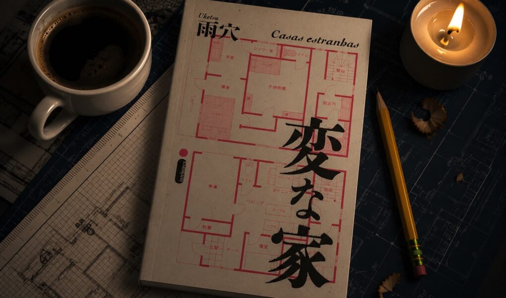 Arte do livro Casas Estranhas